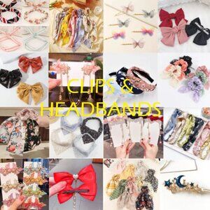 CLIPS & HEADBANDS Category Listing